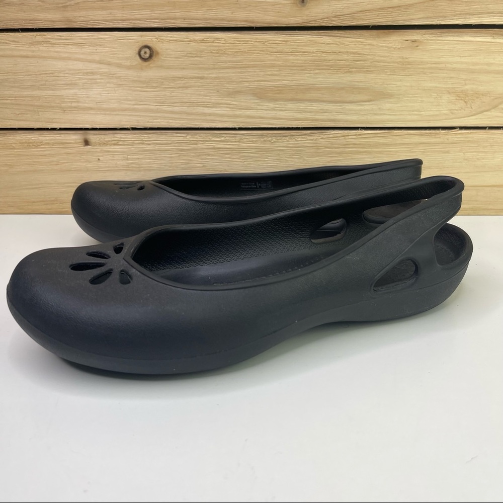 CROCS Womens Slip On Slingback Comfort Flats 8